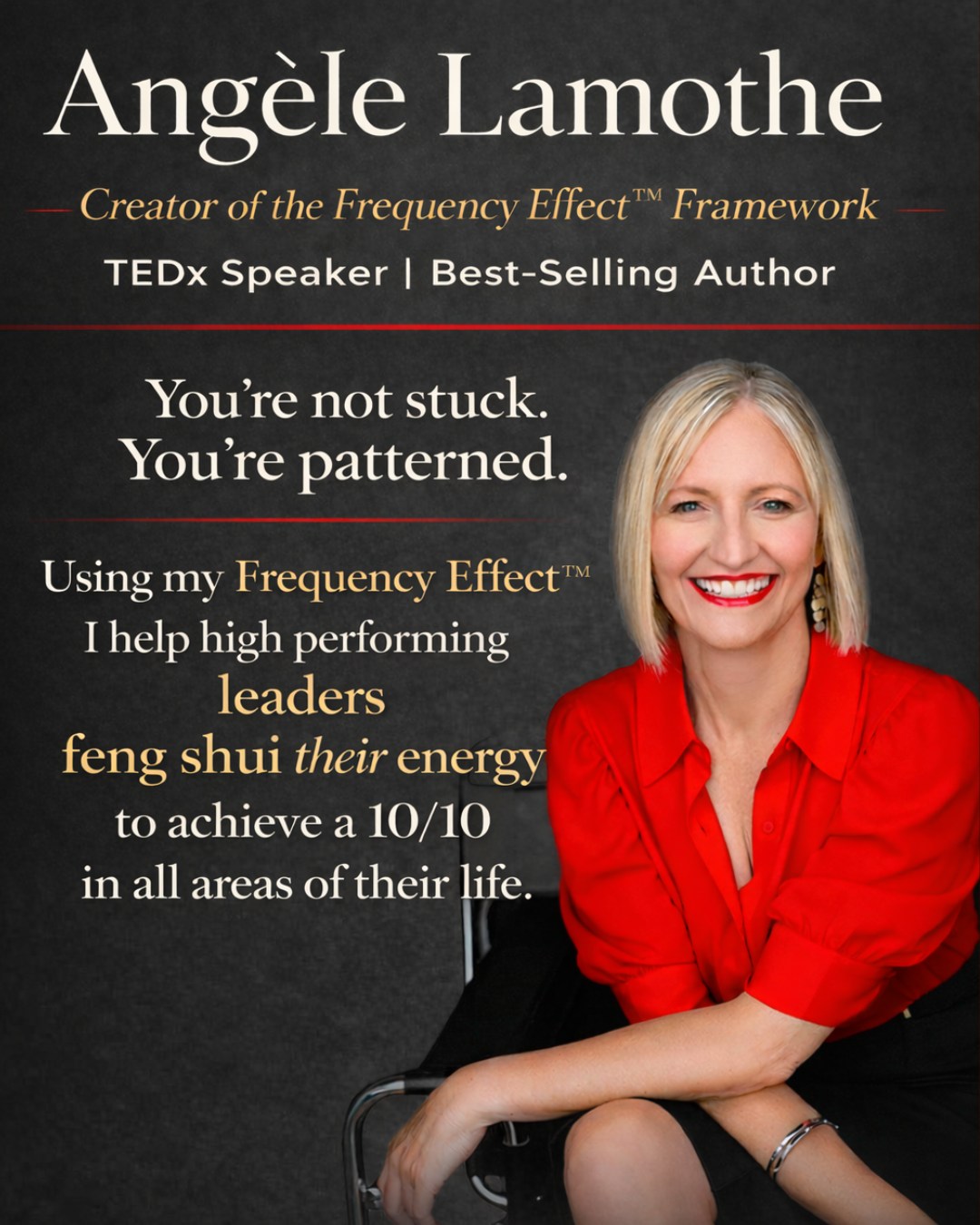 Angele Lamothe Positioning Graphic