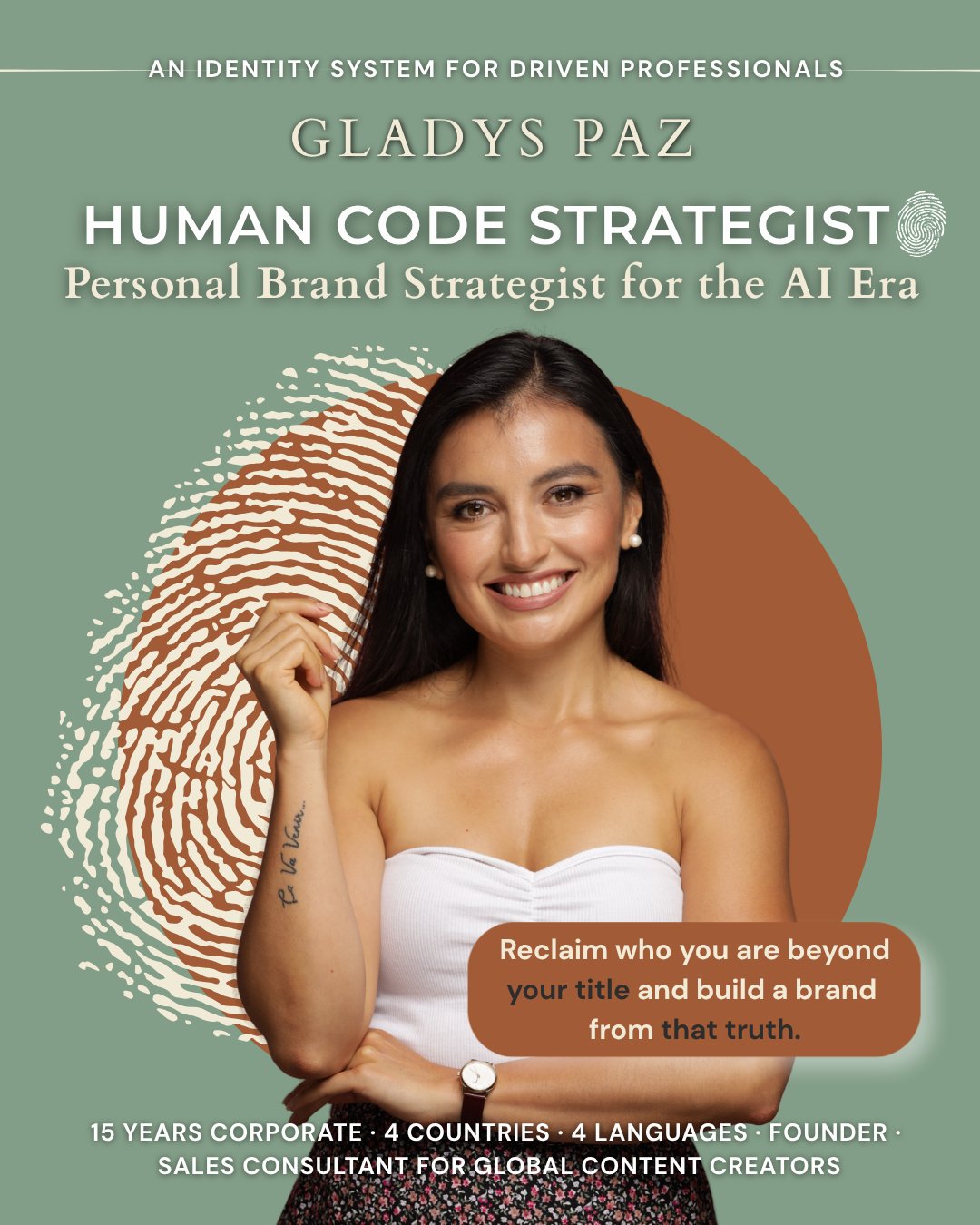 Gladys Paz Positioning Graphic