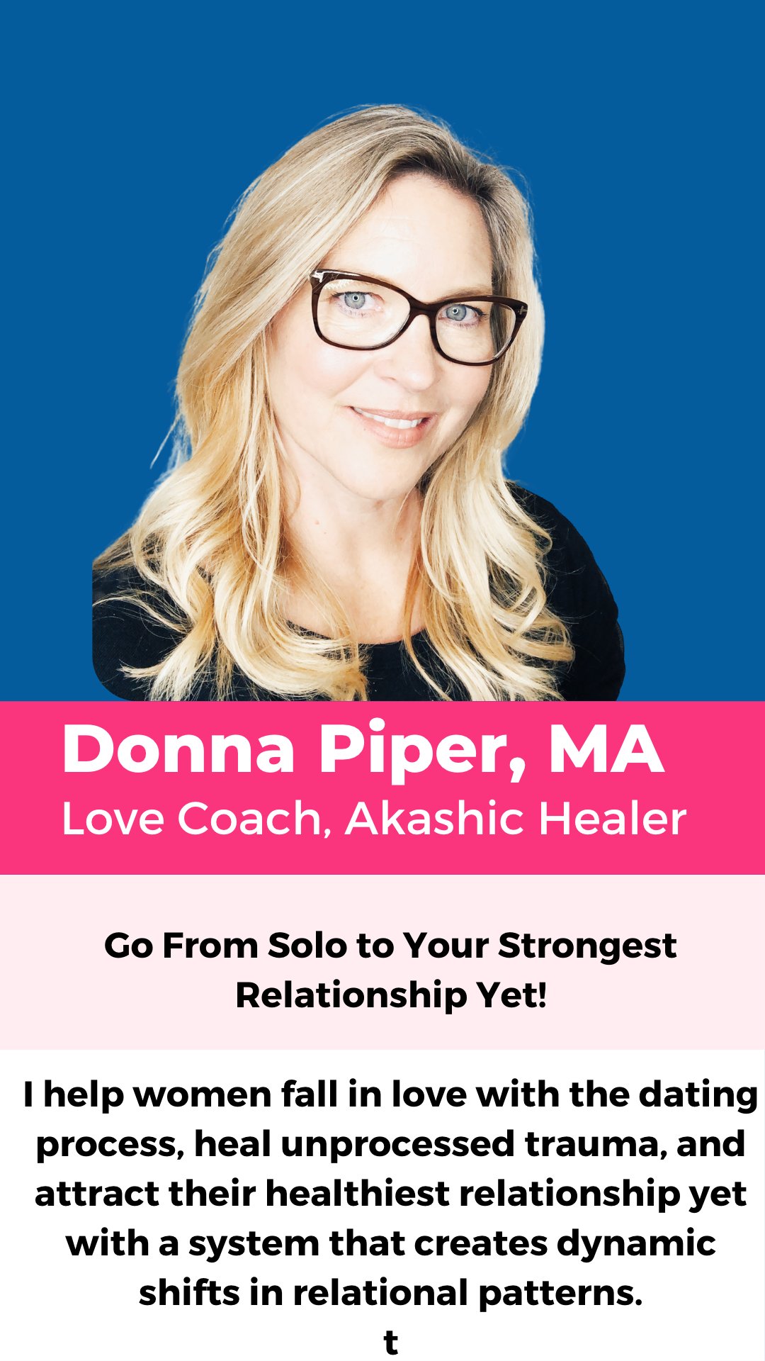 Donna Piper, MA positioning graphic