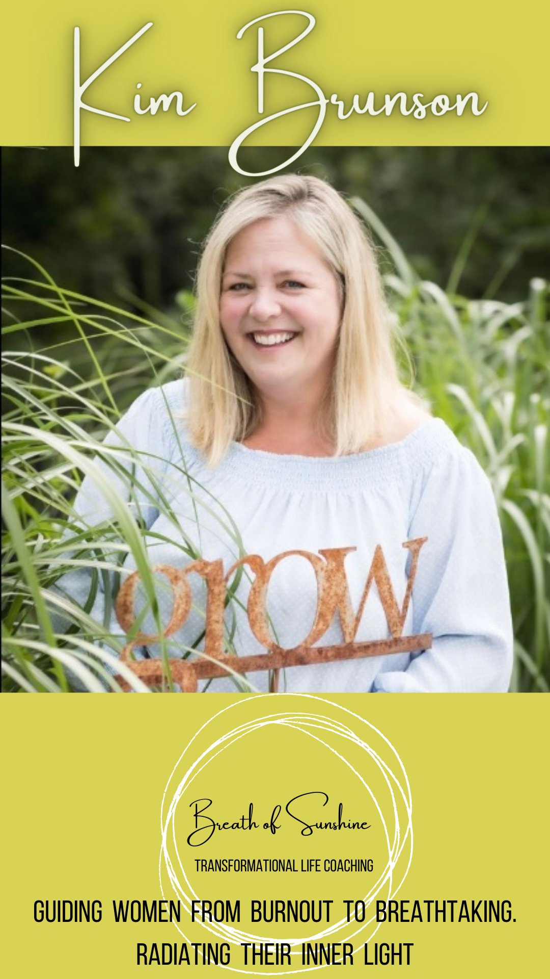 Kim Brunson positioning graphic