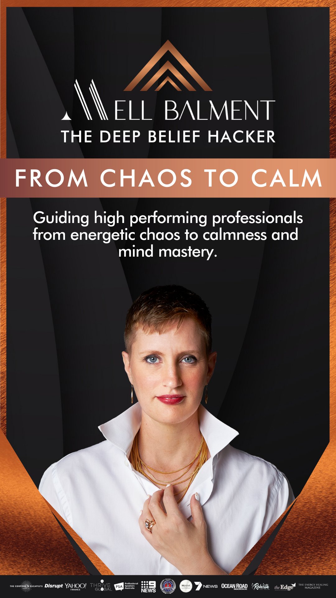 Mell Balment positioning graphic