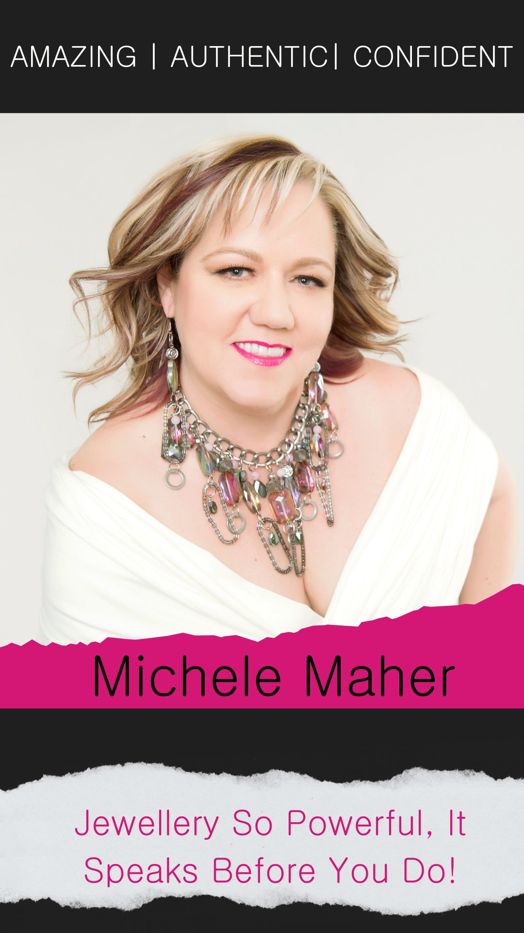 Michele Maher positioning graphic